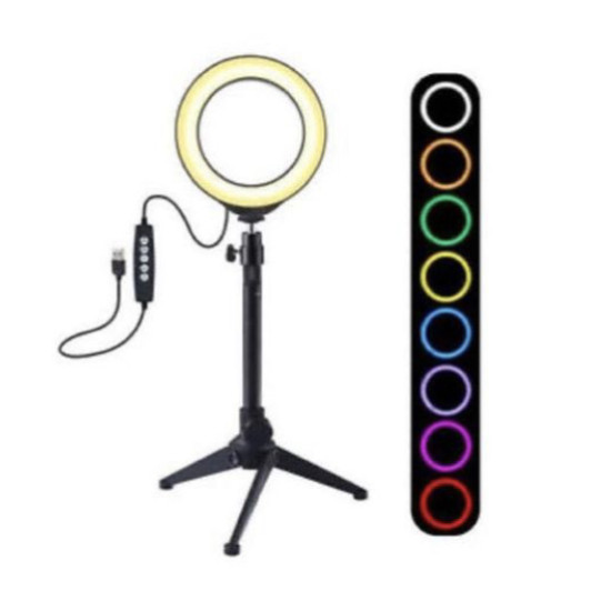 Ring lights in multiple colors