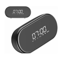 Speaker, clock, alarm